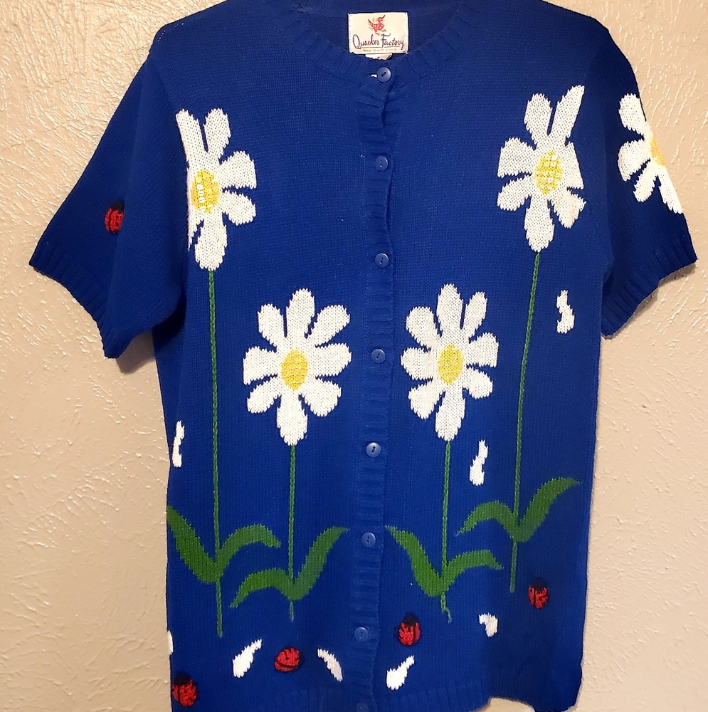 Quacker Factory Daisy Sweater